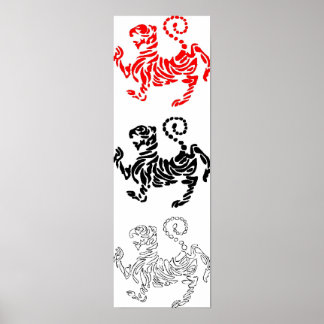 Póster Shotokan Tiger Poster