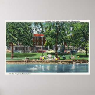 Póster Shotwell Park y Sherwood Inn Scene