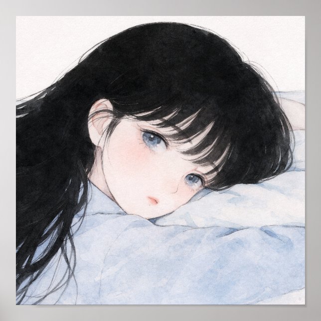 Póster shoujo manga (Frente)