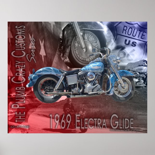 Póster Shovelhead 1969 (Frente)