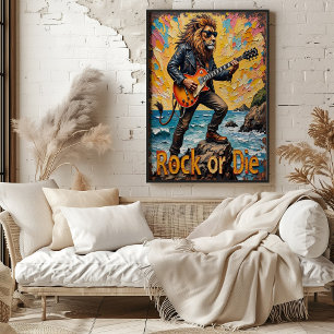 Póster Shred al atardecer: Riff costera de León