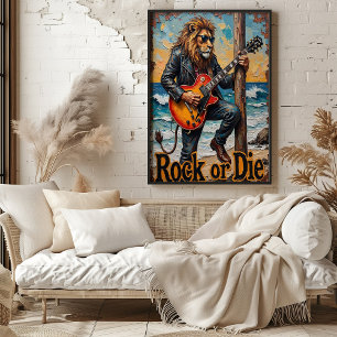 Póster Shred costera: Himno de olas de león