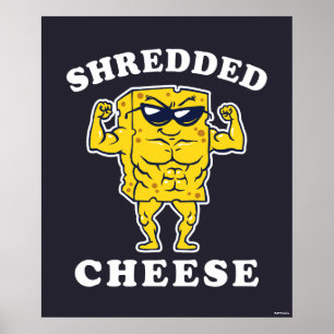 Póster Shredded Cheese