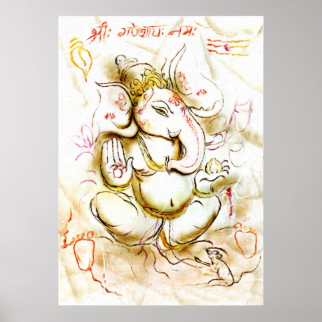 Póster Shree Ganesh (Frente)