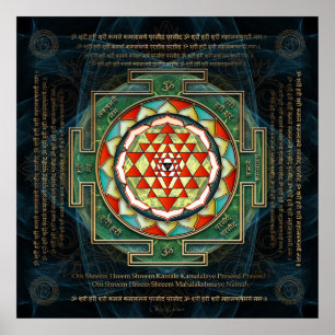 Póster Shri Maha Lakshmi