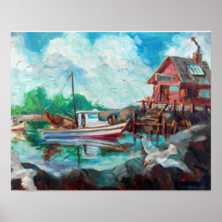 Póster Shrimp Boat