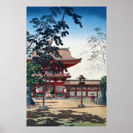 Póster Shrine Kyushu Hakozaki Hachimangu por Tsuchiya Koi