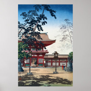Póster Shrine Kyushu Hakozaki Hachimangu por Tsuchiya Koi