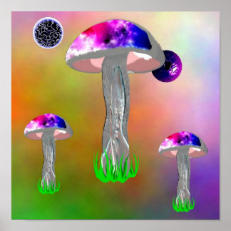 Póster SHROOM SHIRT ZAZ, Shroom con vistas