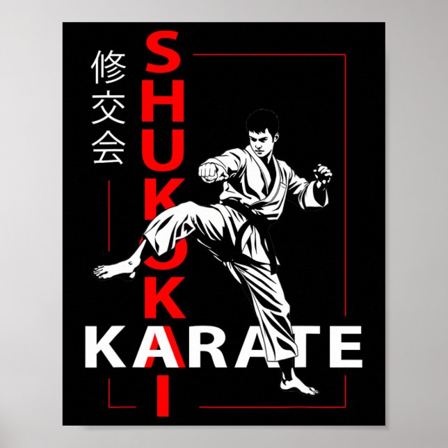 Póster Shukokai Karate (Frente)