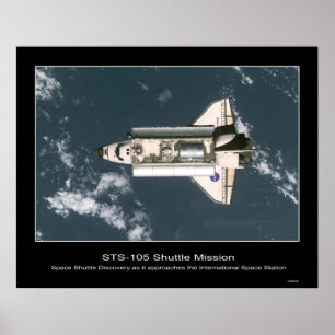 Póster Shuttle-iss002e9749