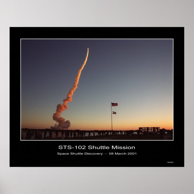 Póster Shuttle-ksc-01pp-0437 (Frente)