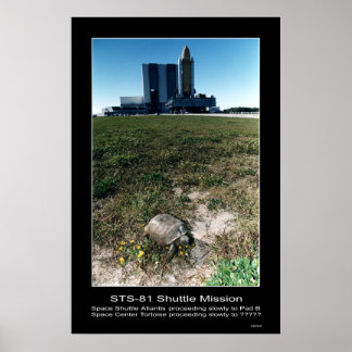 Póster Shuttle-KSC-96EC-1344