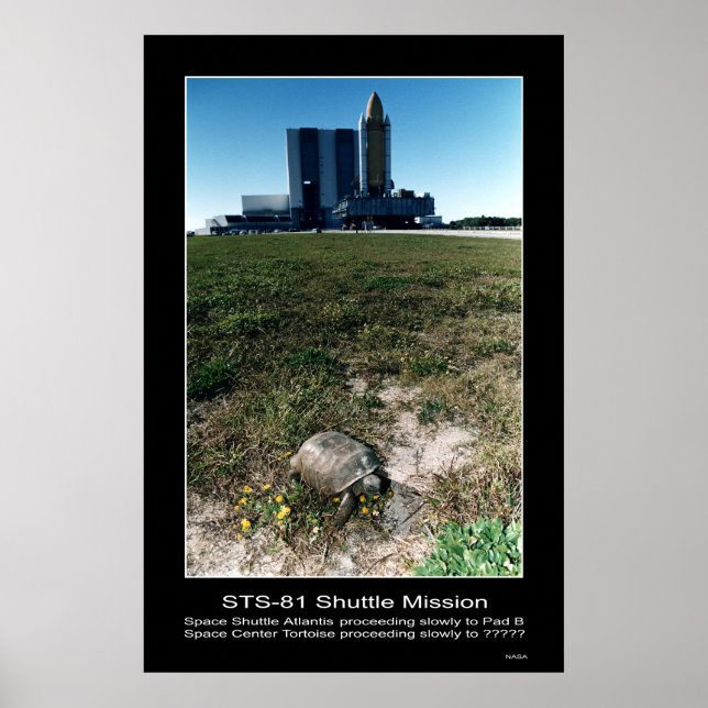 Póster Shuttle-KSC-96EC-1344 (Frente)