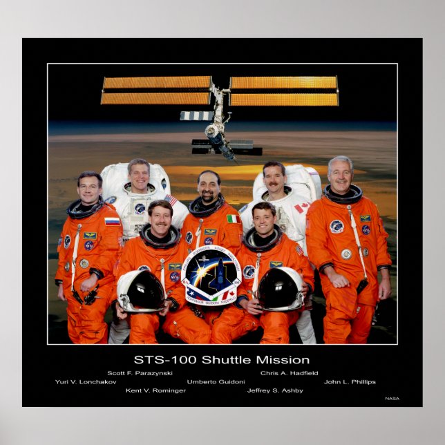 Póster Shuttle-sts100-s-002 (Frente)