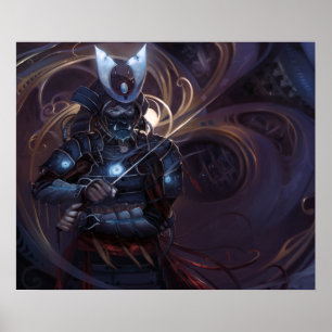 Póster SHWANN: El futurista DJ Samurai