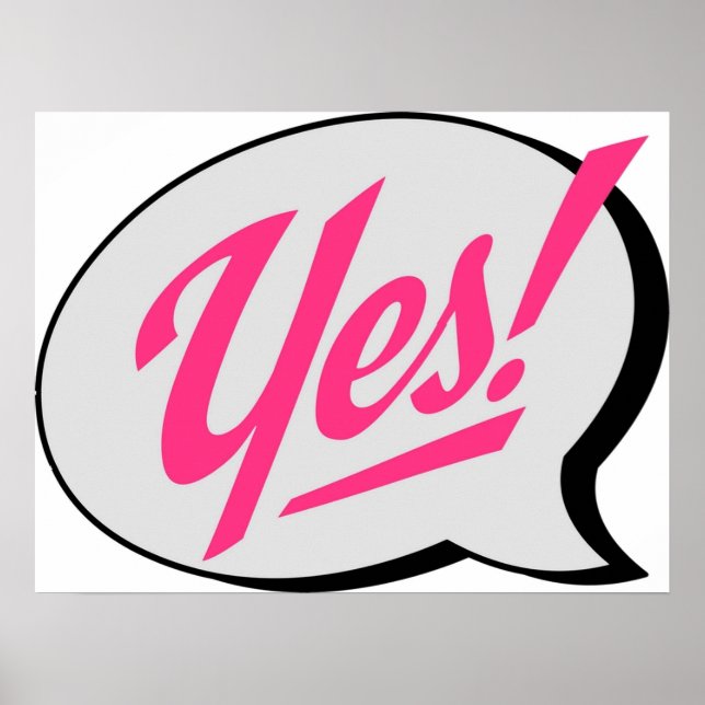 Póster Sí (Frente)