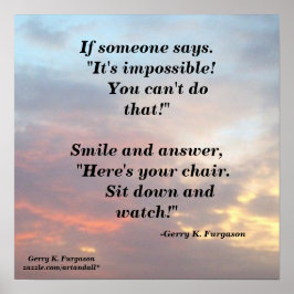 PÓSTER SI ALGUIEN DICE POSTER