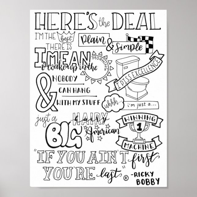 Póster Si Apuntas Primero Lo Último (Frente)