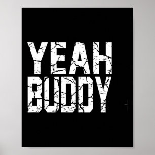 Póster Sí Buddy Light Weight Bodybuilder Bodybuilding W