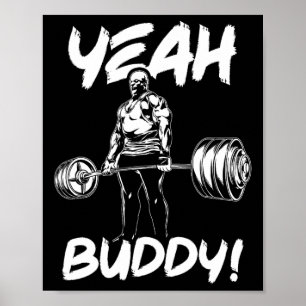 Póster Sí Buddy - Ronnie Coleman Bodybuilding Gym Motiv