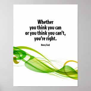 Póster Si Cree Que Puede Ser Motivacional