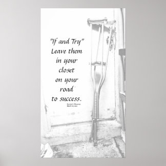 Póster Si e Intentar