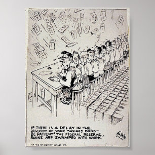 Póster Si Hay Un Retraso En La Entrega De Su Ahorro