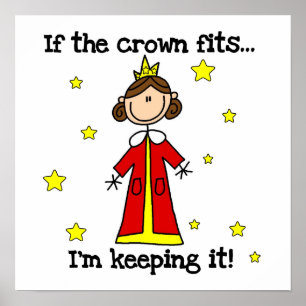 Póster Si la corona se adapta