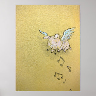 Póster Si la música fuera el soplo de amor