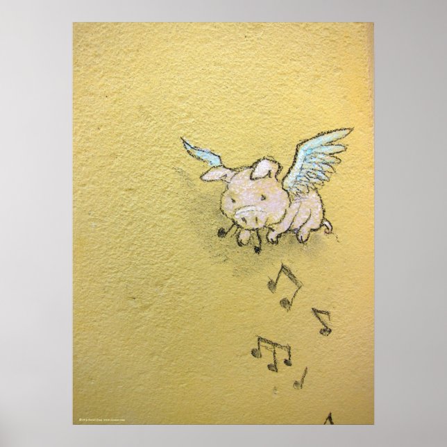 Póster Si la música fuera el soplo de amor (Frente)