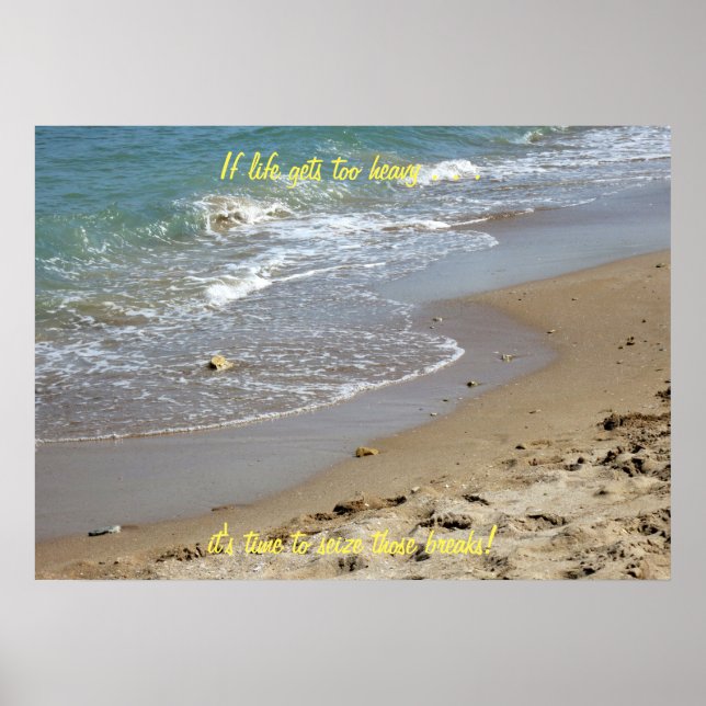 Póster Si la vida se pone demasiado pesada Poster de play (Frente)