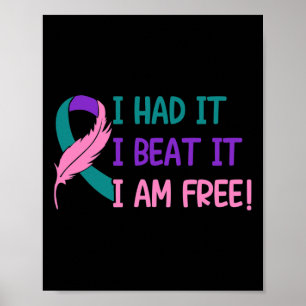 Póster - Si lo hubiera superado, estoy libre de cáncer de