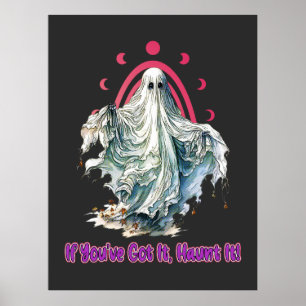 Póster Si lo tienes, lo atormentas - Halloween