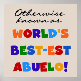 Póster Si no conocido como regalos del Mejor-est Abuelo