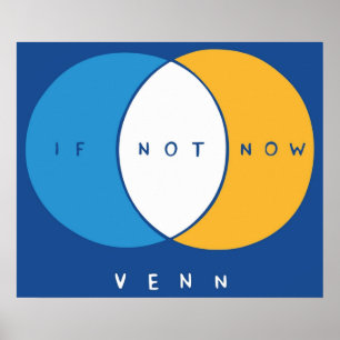 Póster Si no es ahora Venn