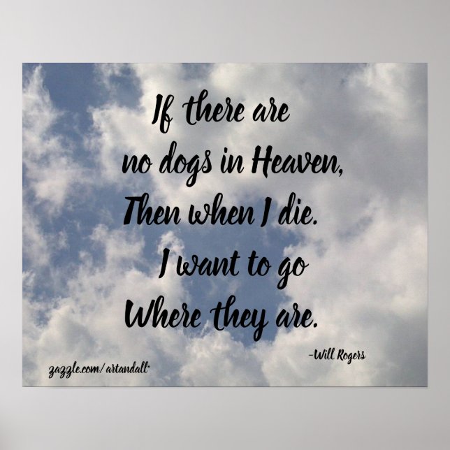 PÓSTER SI NO HAY PERROS DE VOLUNTAD, POSTER (Frente)