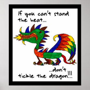 Póster Si no puedes soportar el calor