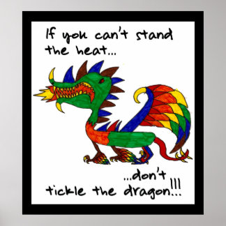 Póster Si no puedes soportar el calor