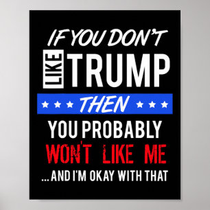 Póster Si No Te Gusta Trump Citas Trump 