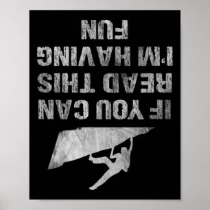 Póster Si Puedes Leer Esto Me Estoy Divirtiendo Divertida