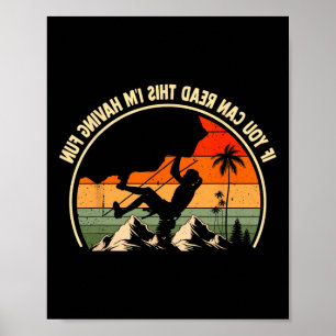 Póster Si Puedes Leer Esto Me Estoy Divirtiendo Divertida
