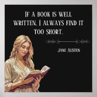 Si un libro está bien escrito .. cita de Jane Aust