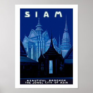 Póster Siam