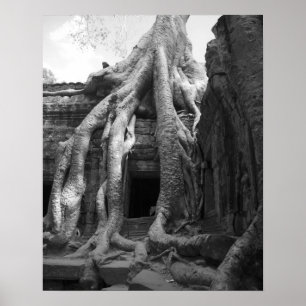 Póster Siam Reap, Camboya. Justo a las afueras de Siam Re