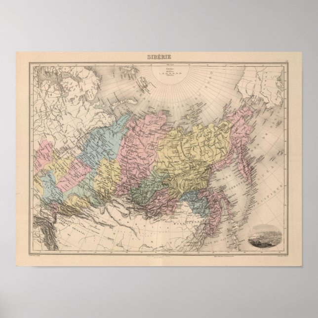 Póster Siberia (Frente)