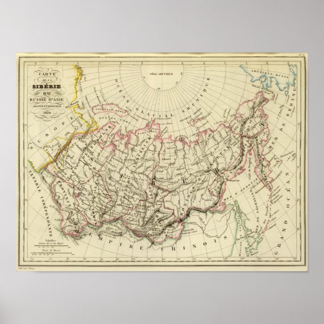 Póster Siberia (Frente)