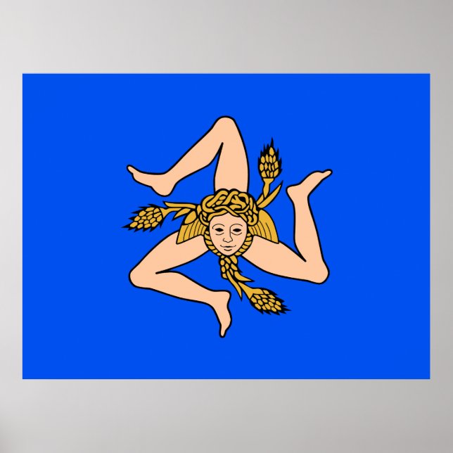 Póster Sicilia (Frente)