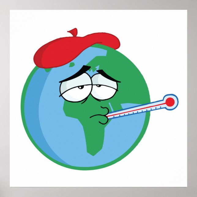 Póster Sick Planet (Frente)