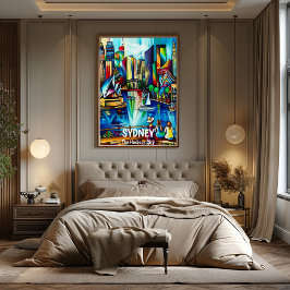 Póster Sídney: La Ciudad del Puerto